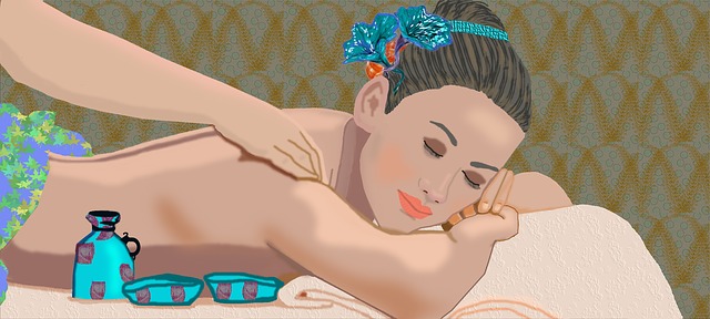relax, masáž, žena v posteli, kreslené.jpg